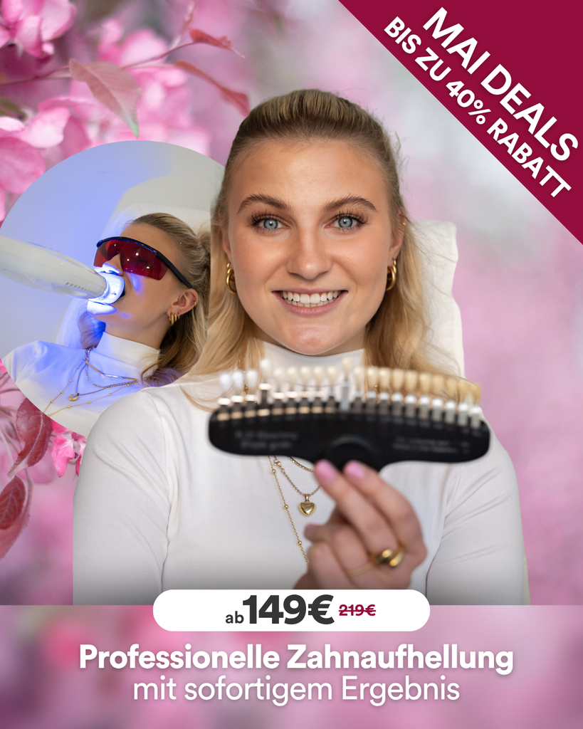 Gutschein für ein Bleaching Vor Ort