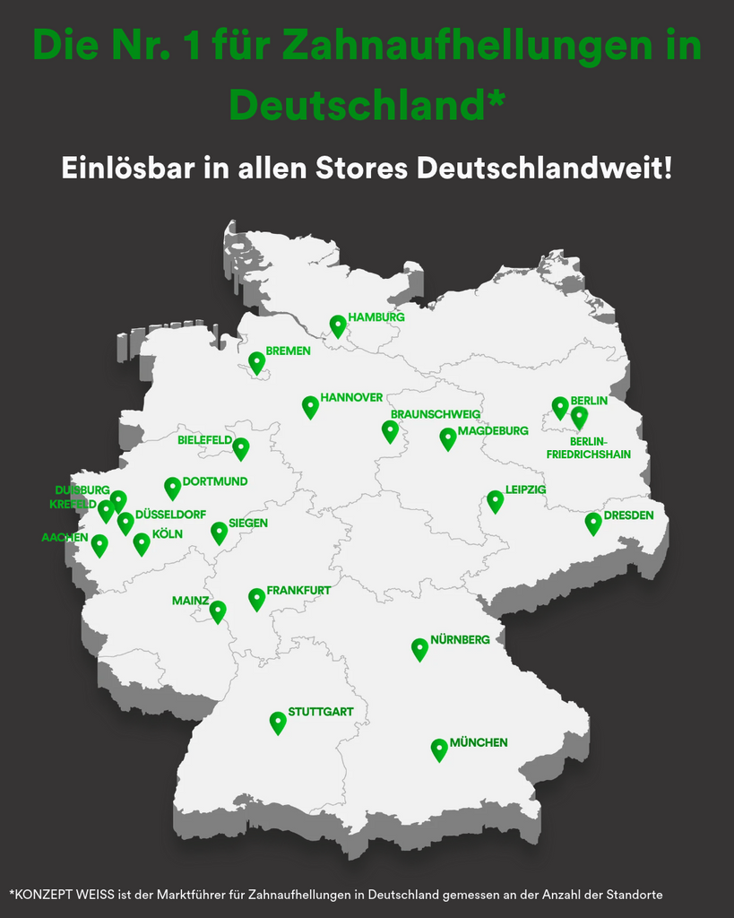 Gutschein für ein Bleaching Vor Ort