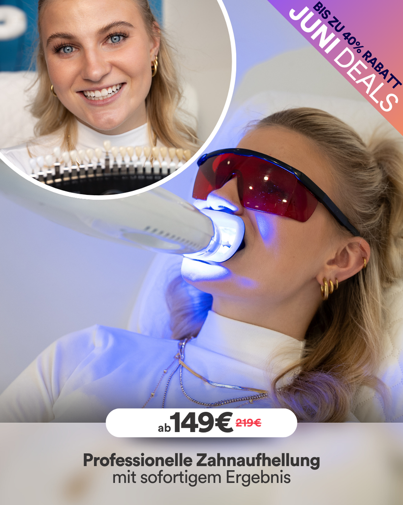 Gutschein für ein Bleaching Vor Ort