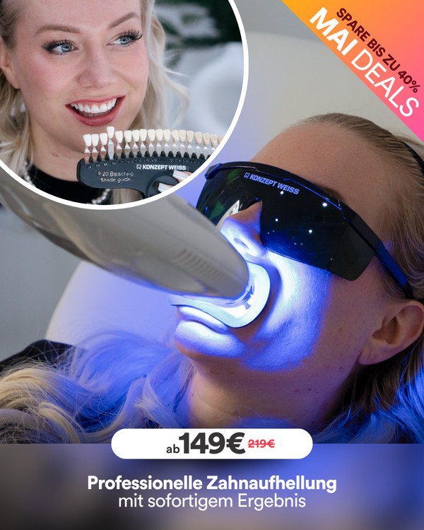 Gutschein für ein Bleaching Vor Ort